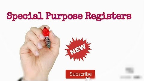 Special Purpose Registers||CPU storage|| basics of computers|| learn computer smartly