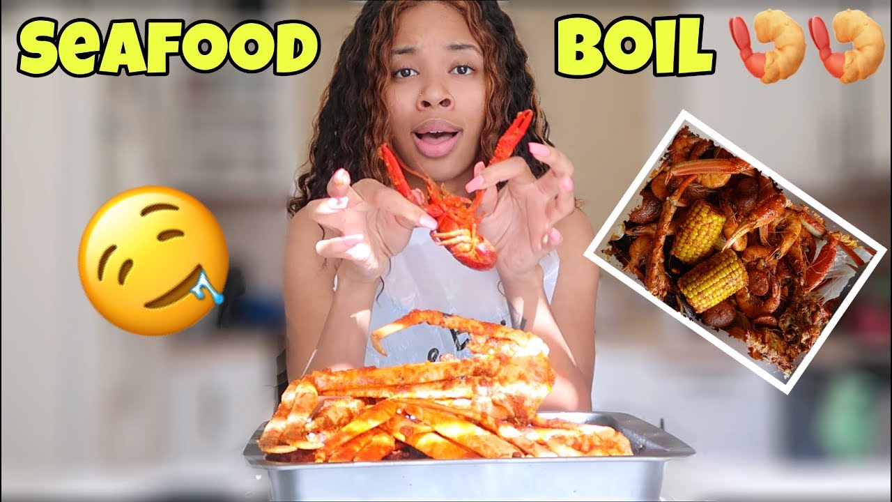 SEAFOOD BOIL MUKBANG + New Youtuber Advice & Storytime | TayPancakes