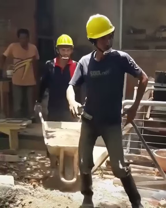 Kuli Bangunan Joget asyik..