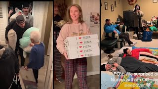 They Surprised Their Grandparents With A Sleepover