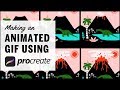 How to Make Animated GIFs in PROCREATE - 4.3 Update