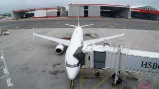 Qantas 737 departure timelapse