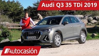 Audi Q3 35 TDi S Tronic S-Line 2019 | Prueba / Test / Review en español | Autocasión