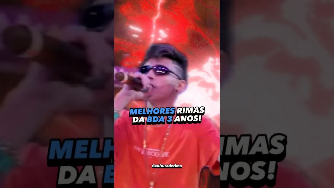 Melhores Rimas da BDA 3 Anos! 🔥 Parte 1