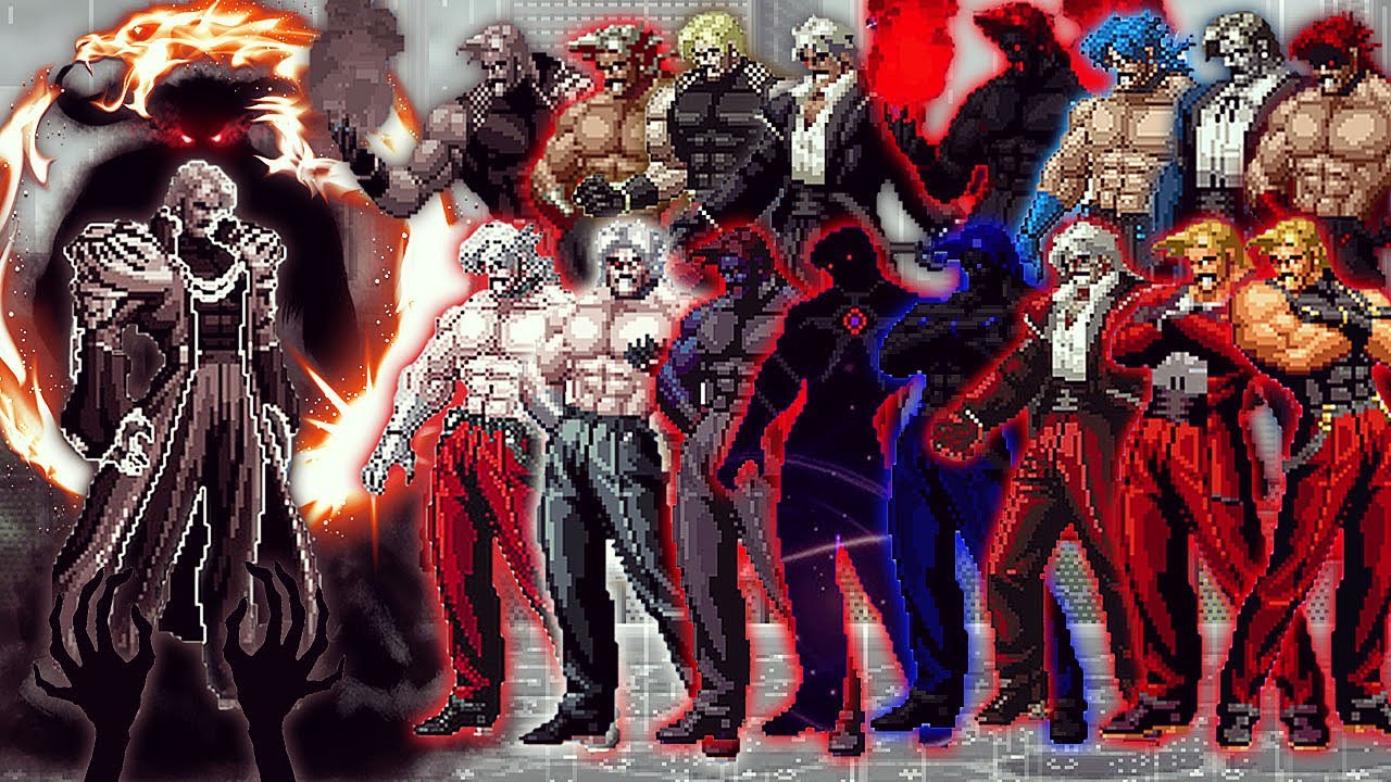 [KOF Mugen] New Final Rugal Vs 16 Ultimate All Fighters Rugal Team | 1 ...