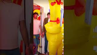 TRAPPED!!! EVIL CHICKEN with Merrick and @topperguild #shorts #viral