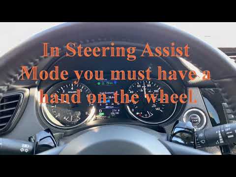 Nissan Steering Assist Warning Sequence