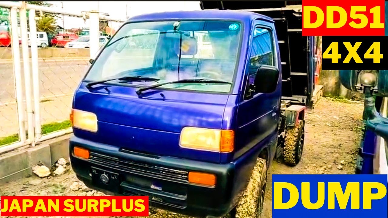 Suzuki Carry Dump Truck dd51- Japanese Mini Truck,