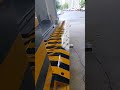 Surface Mounted Speed Bump Tyre Killer Demonstration | No-Excitation Vehicle Barrier by UNIQSCAN