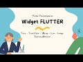 Widget Flutter (Text, TextField, Wrap, Icon, Image, Button)