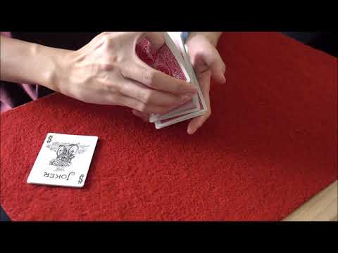 【トランプマジック実演】Sandwich Card/一瞬で挟まるサンドイッチカード