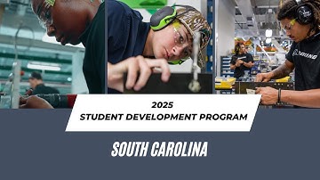 Building Futures: South Carolina Manufacturing Student Development Program