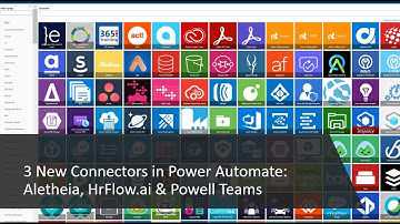 New Power Automate Connectors: Aletheia, HrFlow.ai & Powell Teams