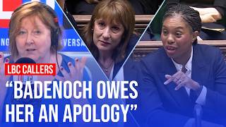 LBC callers react to Rachel Reeves' tearful PMQs appearance