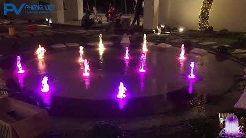 Sàn nhạc nước nghệ thuật điều khiển Remote #sanphunnuoc #nhacnuoc #phunnuocphongviet