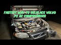 Volvo S60R DIY: Remove AC Compressor the Easy Way