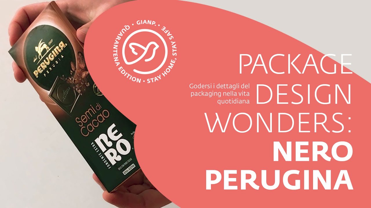 PACKAGE DESIGN WONDERS (godersi i dettagli del packaging nella vita quotidiana) - NERO PERUGINA