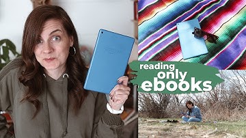 I tried reading ONLY EBOOKS for a week 📱 and learned a few things about my reading