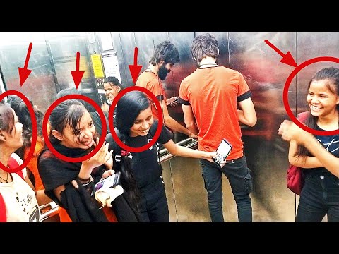 Farting Prank in Lift 😂 - Sk Vaid