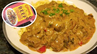 UK Colman’s Beef Stroganoff Mix Packet - Very Delicious Chuck Beef Stroganov бефстроганов! [4K ASMR]