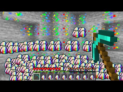 RENKLİ ELMAS MADENİ BULDUM 😱 - Minecraft