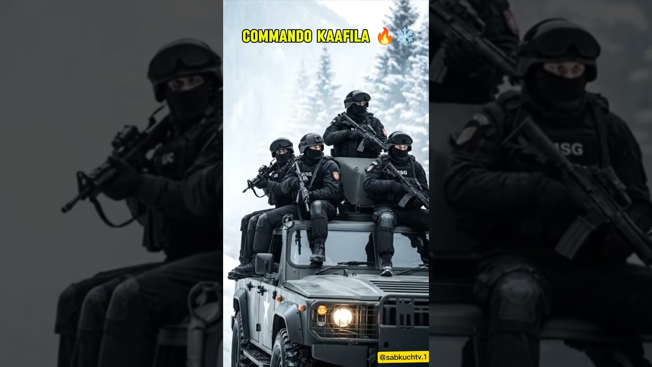 Commando Convoy | Ready in Every Season 💪Commando Kaafila | हर मौसम में तैयार 🔥