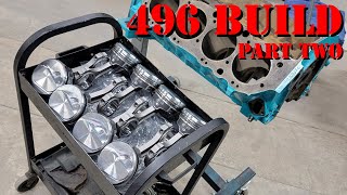 496 Stroker Build PART TWO: Piston Assembly