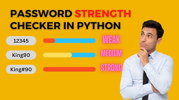 Password Strength Checker in Python | password validation in python | in urdu