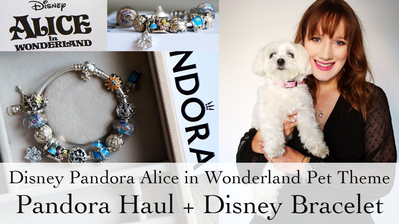 Disney x Pandora Collection  Alice in Wonderland Bracelet Pandora Haul 