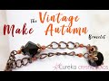 How to make the Vintage Autumn Bracelet featuring the Pumpkin Festival Beads Collection 🎃