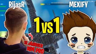 Ich ließ einen 15 JÄHRIGEN PRO für mich 1 VS. 1 ONSTREAM spielen.. Mexify hat NICHTS GEBLICKT!