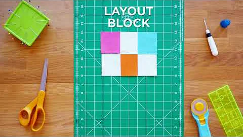 Quilt Snips Mini Tutorial - Nine Patch On Point