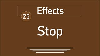 25 - ( jQuery Tutorial )  Effects: stop