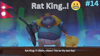 I never expect Rat can talk in My Time At Portia😮