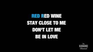 Red Red Wine in the Style of 'UB40' karaoke video with lyrics (no lead vocal)