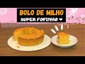 COMO FAZER BOLO DE MILHO - Receita FÁCIL e RÁPIDA!