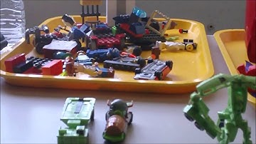 Transformers HFTD Legend EZ Devastator Review (Part 1)