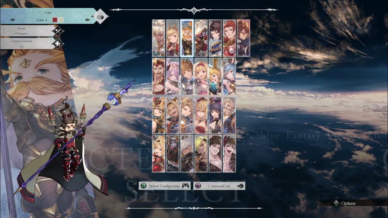 Granblue Fantasy Versus - Character Overviews 