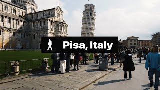 Pisa, Italy 🇮🇹 - Walking Tour around Torre di Pisa | Outside Walker