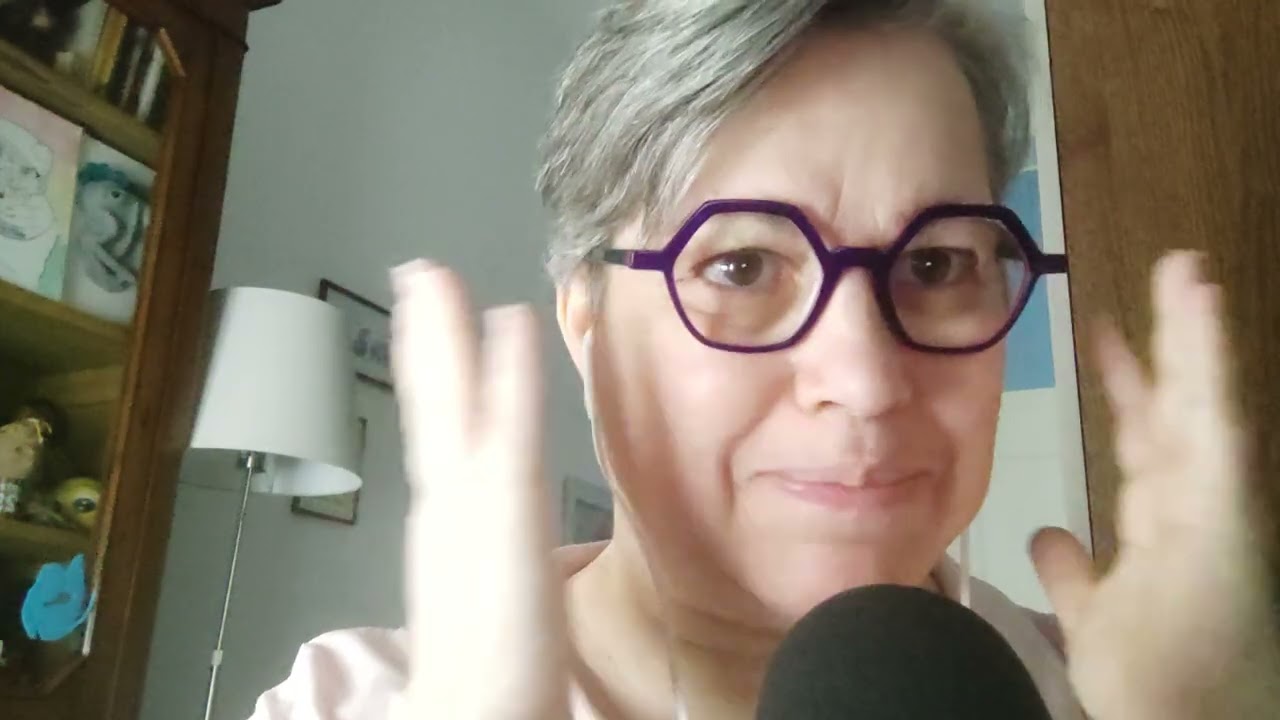 Asmr - trucco e parrucco per Giulia in soft spoken 