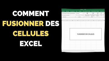 Comment fusionner des cellules dans Excel ? + Fusion de plusieurs cellules de Textes