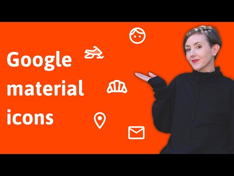 How to use Google Material Icons with examples | HTML | CSS