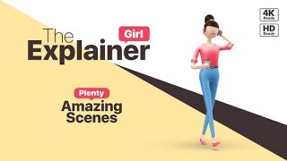 The Explainer Girl by Premiumilk | Videohive 25324949