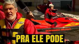 BOMBEIROS LIBERARAM JET SKI PARA A GLOBO