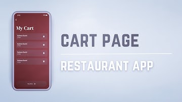 🍣📱 Sushi Restaurant App / ADD TO CART PAGE • Flutter Tutorial