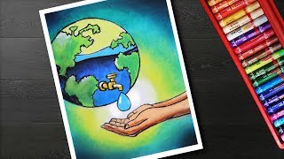 Hi friends, hope you are doing great........😊😊 in this video, i
have shown you, how to draw save water poster step by step. is a
drawing on water. ...