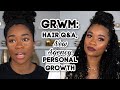 GRWM Q&A: New Agency, Hair Issues, Personal Growth