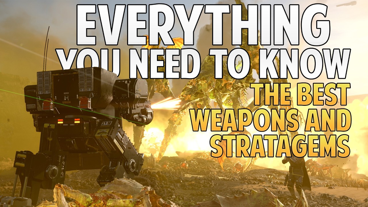 Best Loadouts/Stratagems For New Terminids | Gloom Bugs | Super Helldive Made Easy
