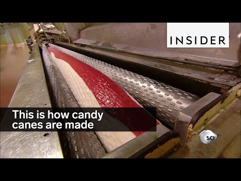 Video How Candy Canes Are Made