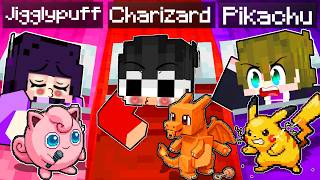 Having a POKEMON SLEEP OVER in Minecraft!